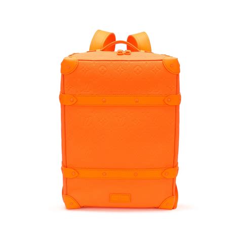 louis vuitton soft trunk orange